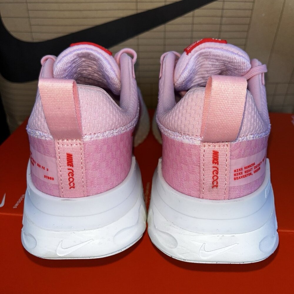 New Nike React Infinity React 3 Running Soft Pink… - image 4